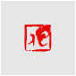 Qi Hong (Sai Koh) 's freehand brushwork style semi-seal script name seal carving (aka Chinese seal engraving, seal cutting) imprint: Iwasaki Hajinn, 40×40mm, stone, thumbnail